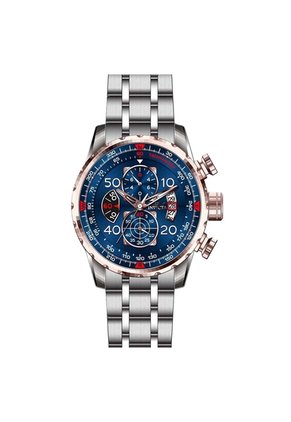 Reloj Para Hombre Invicta Aviator 17203 Plateado