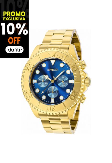 Reloj Invicta Modelo 36974 Oro Hombre