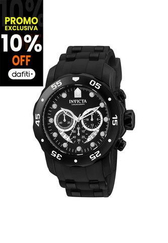 Reloj Para Hombre Invicta Pro Diver 6986 Negro Invicta