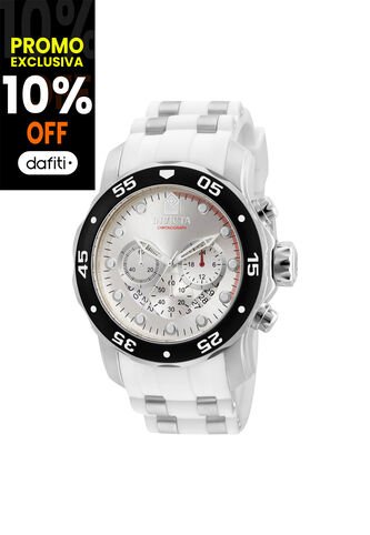 Reloj Para Hombre Invicta Pro Diver 20290 Plateado Invicta