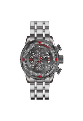 Reloj Para Hombre Invicta Aviator 17204 Plateado