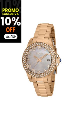 Reloj Para Mujer Invicta Angel 36074 Oro Rosa Invicta