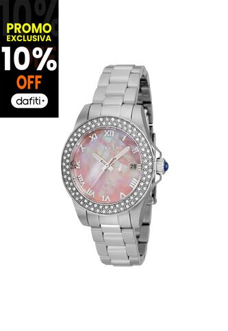 Reloj Para Mujer Invicta Angel 36070 Plateado Invicta