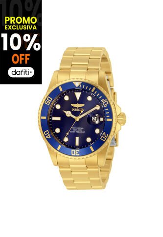 Reloj Para Hombre Invicta Pro Diver 33270 Dorado Invicta