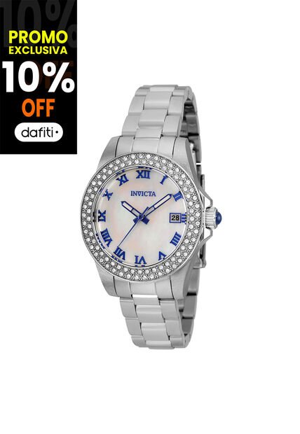 Reloj Para Mujer Invicta Angel 36069 Plateado