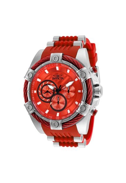 Reloj Para Hombre Invicta Bolt 25525 Rojo