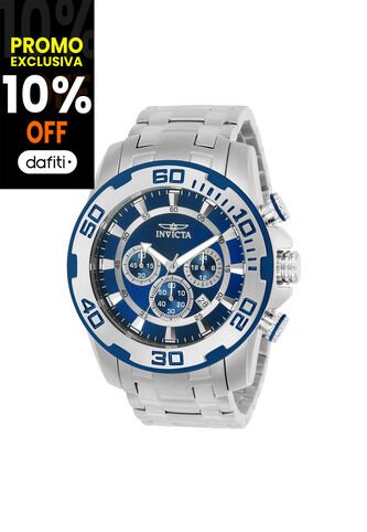 Reloj Para Hombre Invicta Pro Diver 22319 Plateado Invicta