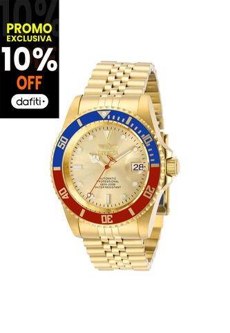 Reloj Para Mujer Invicta Pro Diver 29183 Dorado Invicta