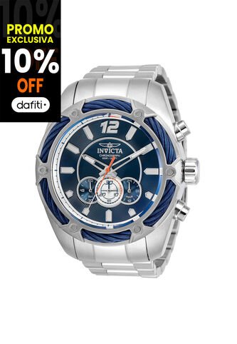 Reloj Para Hombre Invicta Bolt 31470 Plateado Invicta