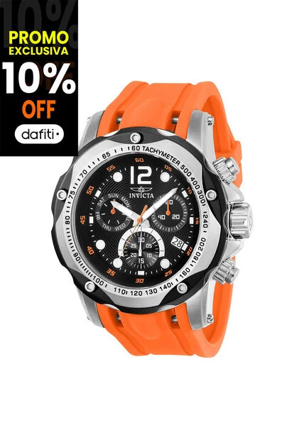 Reloj Para Hombre Invicta Speedway 20072 Naranja