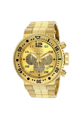 Reloj Para Hombre Invicta Pro Diver 25076J Dorado Invicta