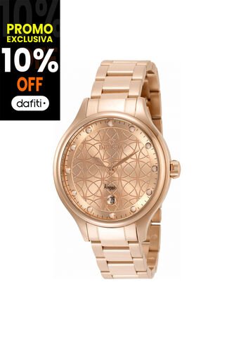 Reloj Para Mujer Invicta Angel 35826 Oro Rosa Invicta