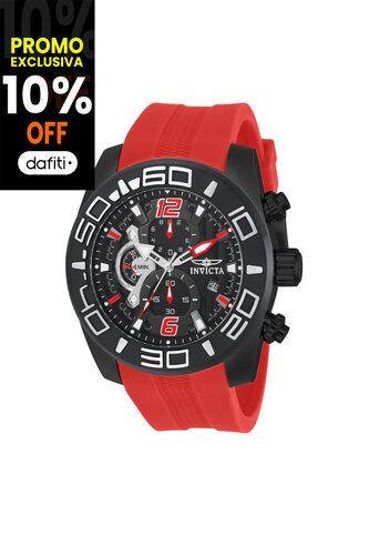 Reloj Para Hombre Invicta Pro Diver 22810 Rojo Invicta