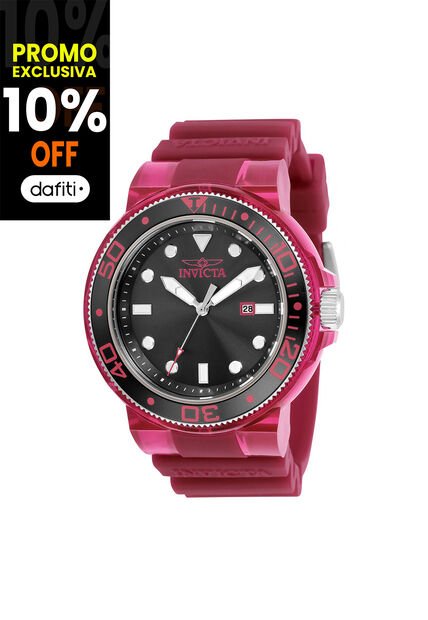 Reloj Para Hombre Invicta Pro Diver 32329 Púrpura