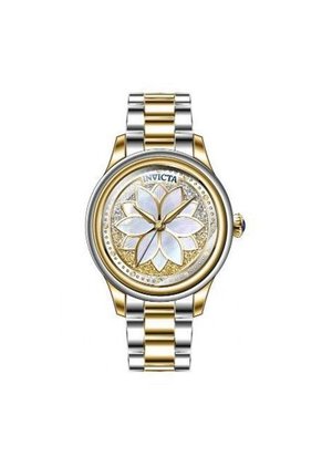 Reloj Para Mujer Invicta Wildflower 37087 Dorado