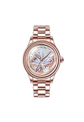 Reloj Para Mujer Invicta Wildflower 37099 Oro Rosa