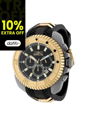 Reloj Invicta Modelo 49792 Negro, Dorado Hombres Invicta