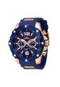 Reloj Para Hombres Invicta I-Force 39990 Azul, Oro Rosa de Invicta
