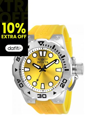 Reloj Invicta Modelo 23193 Amarillo Hombres Invicta