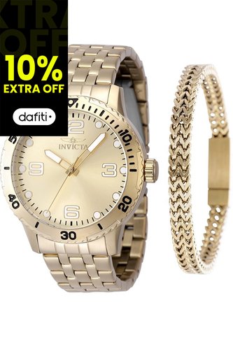 Reloj Invicta Modelo 48262 Dorado Hombre Invicta