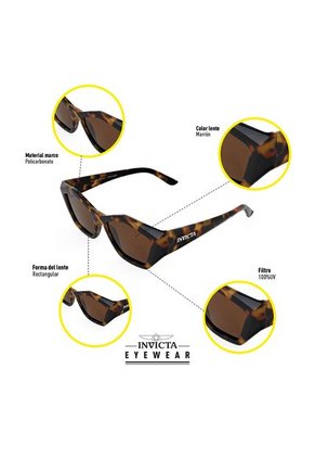 Gafas Invicta Modelo I 31944-WIL-60-P02 Marr?n Hombre