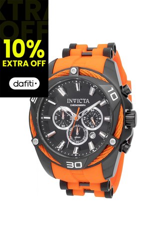Reloj Invicta Modelo 44536 Naranja, Negro Hombres Invicta