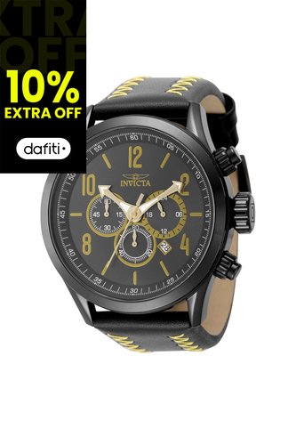 Reloj Invicta Modelo 49197 Amarillo, Negro Hombres Invicta