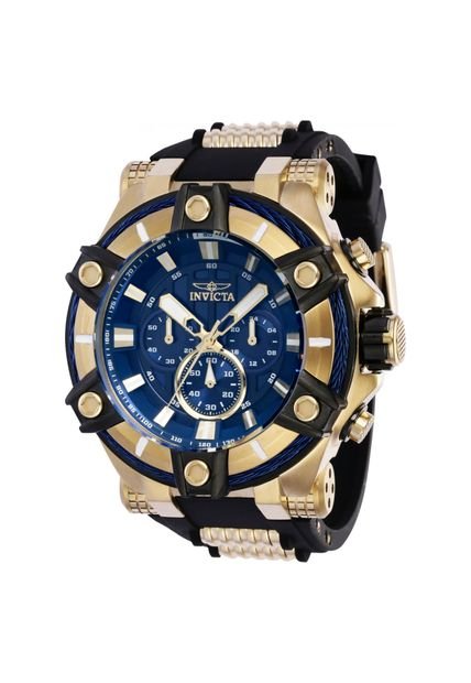 Reloj Invicta Modelo 39187 Oro Negro Hombre