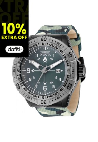 Reloj Invicta Modelo 49510 Camuflaje, Verde Hombres Invicta