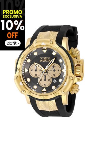Reloj Invicta Modelo 48436 Negro, Dorado Hombres Invicta
