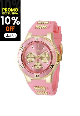 Reloj Invicta Modelo 39409 Rosa, Dorado Dama Invicta
