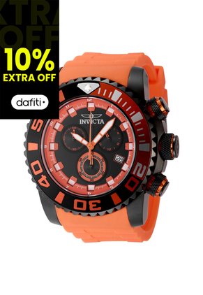 Reloj Invicta Modelo 48986 Naranja Hombres