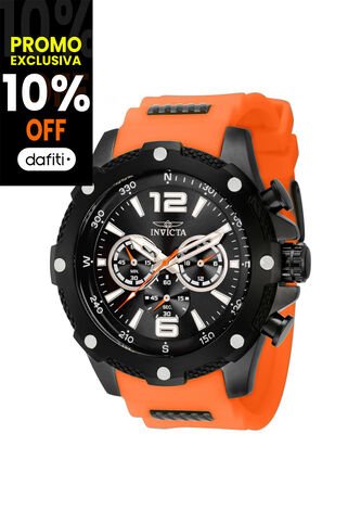 Reloj Invicta Modelo 39988 Naranja, Bronce Hombres Invicta