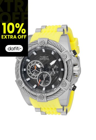 Reloj Invicta Modelo 49811 Amarillo, Acero Hombres Invicta