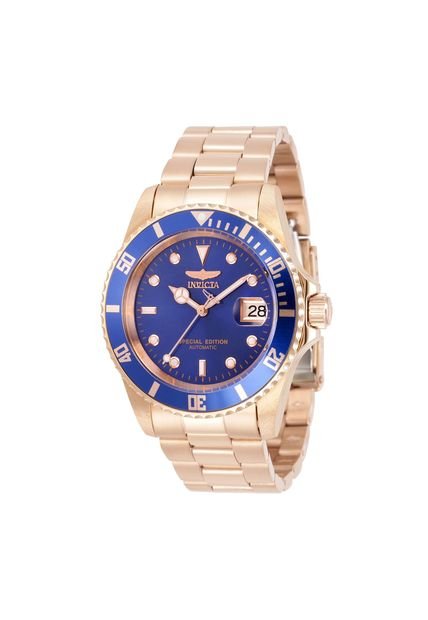 Reloj Para Hombre Invicta Pro Diver 30601 Oro Rosa