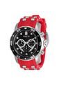 Reloj Invicta Modelo 34009 Rojo, Acero Hombres de Invicta