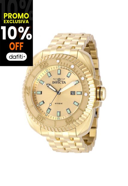 Reloj Invicta Modelo 49783 Oro Hombres