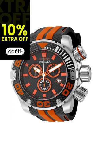 Reloj Invicta Modelo 48993 Naranja, Negro Hombres Invicta