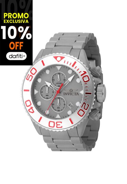 Reloj Invicta Modelo 49146 Granallado, Titanio Hombres