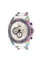 Reloj INVICTA Modelo 25530 Blanco, Chapado Del Arco Iris Hombre de Invicta