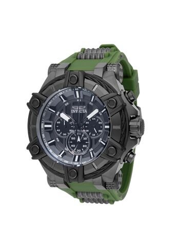 Reloj Invicta Modelo 49807 Verde Militar, Gris Plomo Hombres Invicta