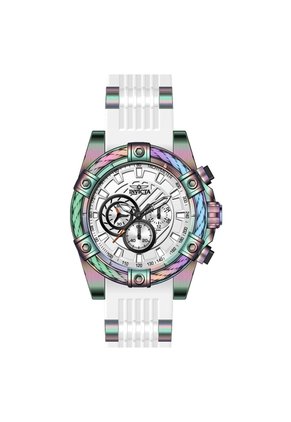 Reloj INVICTA Modelo 25530 Blanco, Chapado Del Arco Iris Hombre