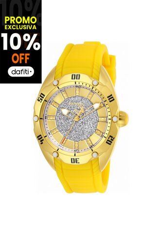 Reloj Invicta Modelo 26148 Amarillo Dama Invicta