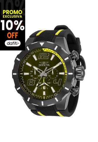 Reloj Invicta Modelo 33323 Amarillo, Negro Hombres Invicta