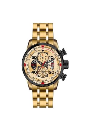 Reloj Para Hombre Invicta Aviator 17205 Dorado