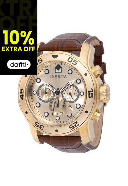 Reloj Invicta Modelo 49832 Marron Hombres