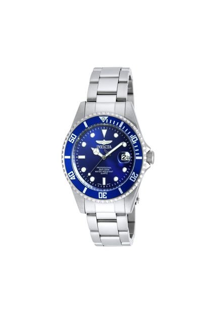 Reloj Para Hombre Invicta Pro Diver 9204OB Plateado