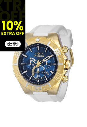Reloj Invicta Modelo 37800 Blanco Hombres