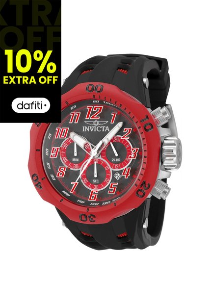 Reloj Invicta Modelo 48237 Rojo, Negro Hombres