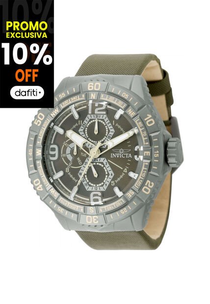 Reloj Invicta Modelo 49633 Verde Oliva Hombres